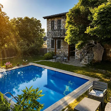 Villa Stone Mansion With Private Pool And Garden And Authentic